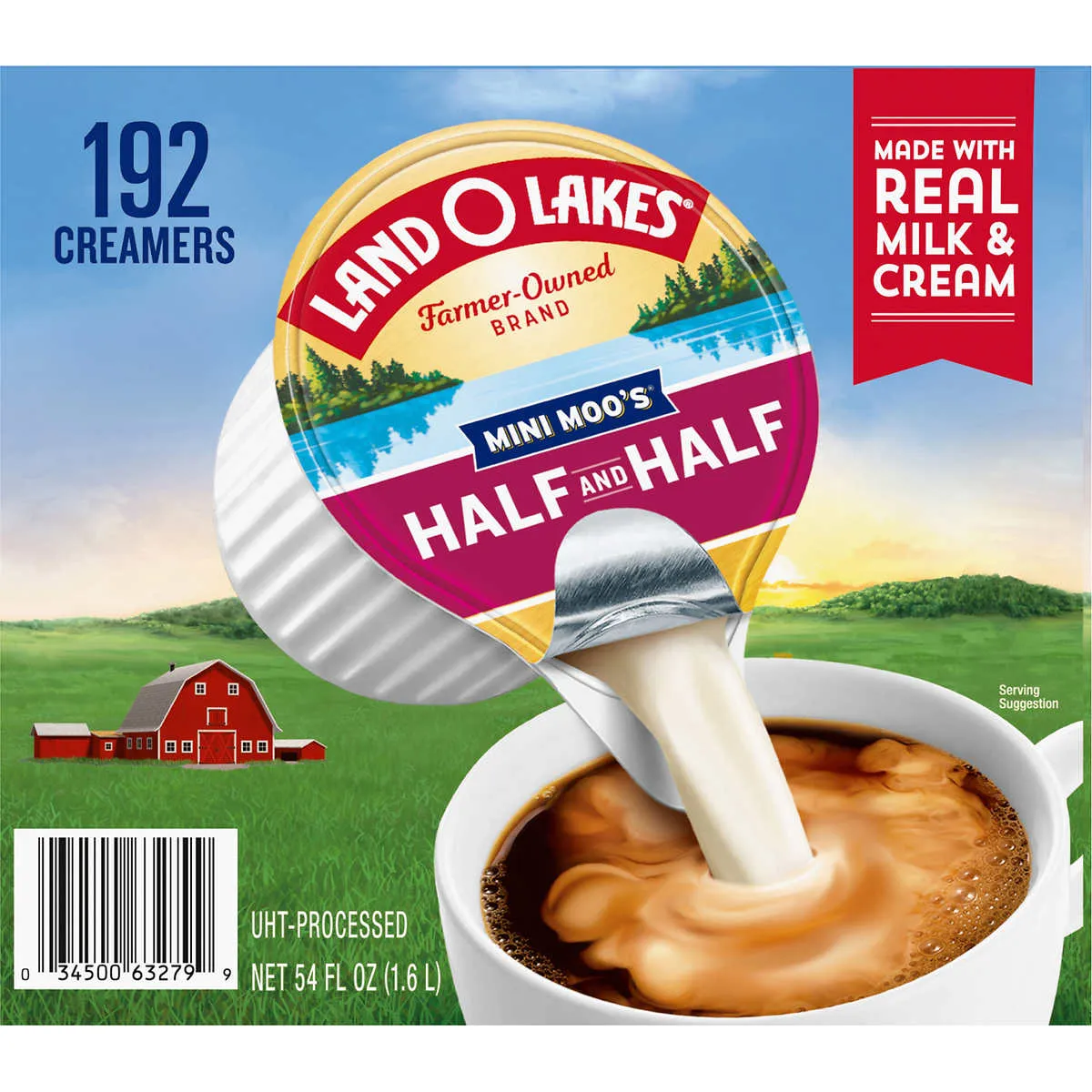 Land Olakes Mini Moos Half And Half Creamer Singles